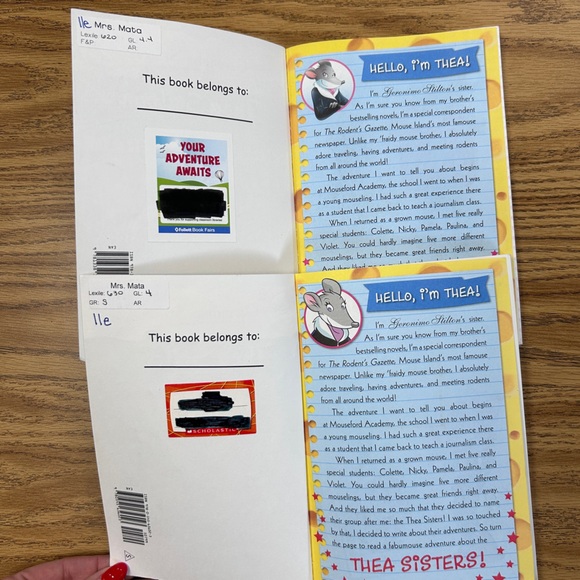 Scholastic Geronimo and TheaStilton Chapter Books - Picture 5 of 13